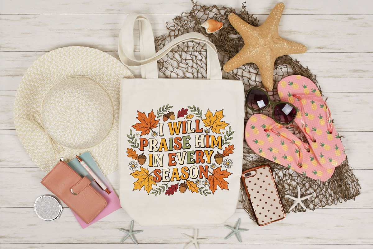 Preppy Autumn Thanksgiving PNG, a Seasonal Illustration by Designking (Photo 2 of 4)