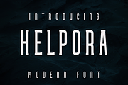 Helpora, a Sans Serif Font by lelevien (Thumbnail 4 of 5)