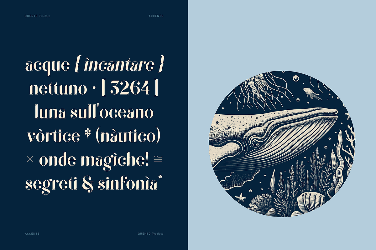 QUENTO | Modern Serif Display Font, a Serif Font by Glyph44 (Photo 7 of 16)