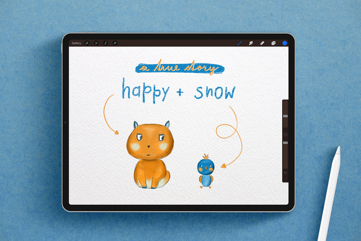 The Crayon Box for Procreate preview 2