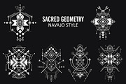 Sacred Geometry Navajo style, an Illustration by azhartz (Thumbnail 2 of 4)