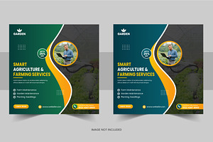 Smart Farming Social Media Template