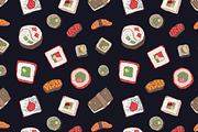 Sushi, hand drawn bundle, a Food Illustration by Good Studio (Thumbnail 25 of 32)