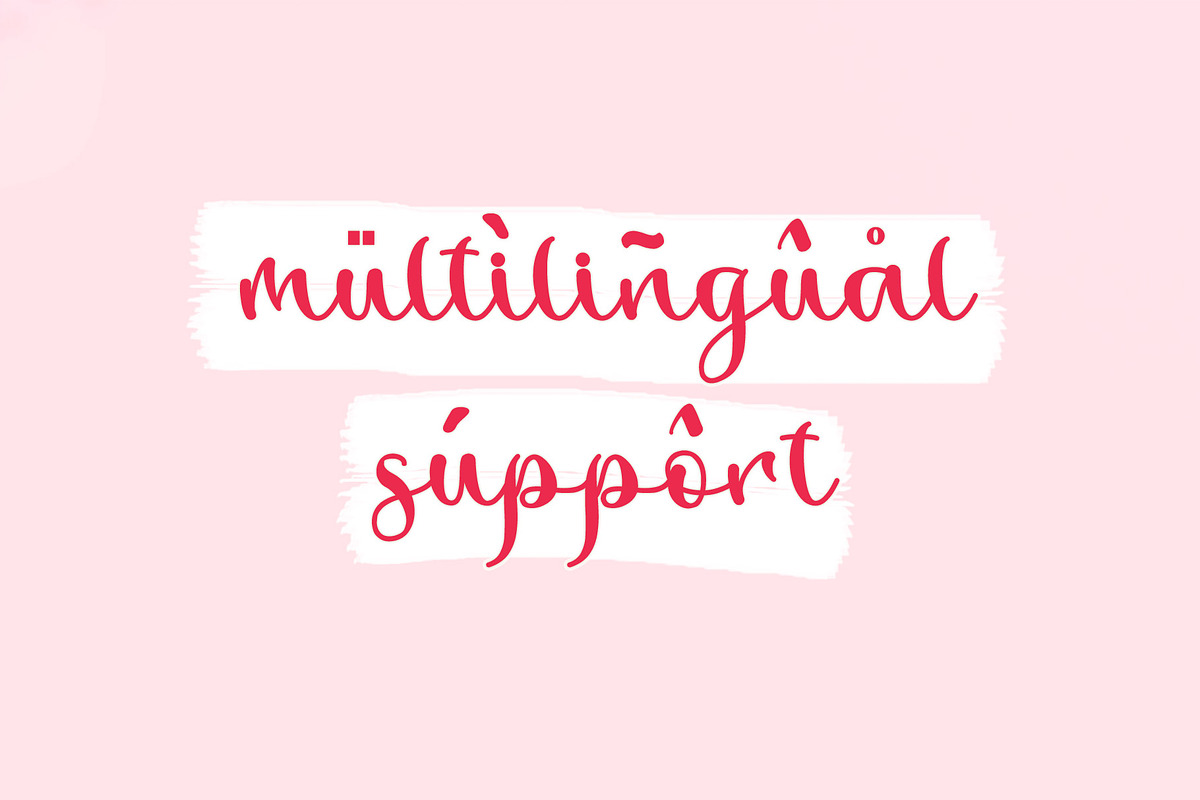 Ladysta, a Script Font by Letterafa Studio (Photo 4 of 8)