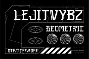 VB LejitVybz - Futuristic Font, a Sans Serif Font by VALIANTBROTHA (Thumbnail 4 of 10)