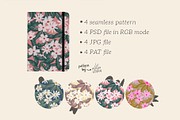 Daisy cosmos floral seamless pattern, a Pattern Graphic by lilovwishes (Thumbnail 2 of 3)
