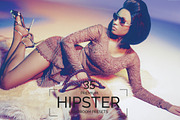 Hipster Lightroom Presets Pro, an Action Add-On by Krystal Designs Co. (Thumbnail 4 of 6)