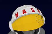 DIY Astronaut Helmet template, an Object Graphic by PolyFish (Thumbnail 5 of 7)