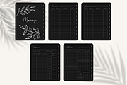 Dark Mode Digital Planner iPad, a Templates & Theme by HoneyGlowStudioCo (Thumbnail 6 of 9)