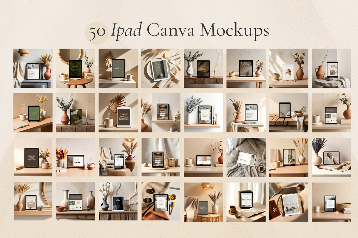 iPhone, iPad, Laptop Canva Mockups, a Mac Mockup by Matisse Studio (Photo 5 of 10)