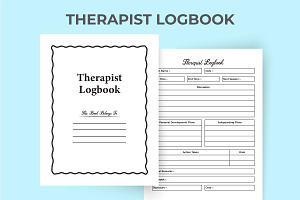 Therapist Log Book KDP Interior