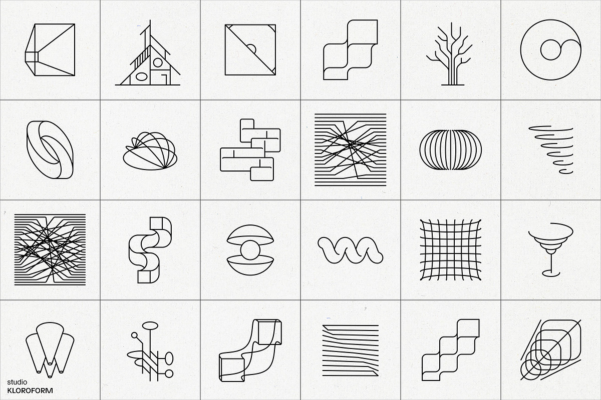 MONOZEN 2 - 120 icons, an Object Graphic by kloroform (Photo 5 of 14)