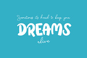 Blue Cheries - Fun Display Font, a Sans Serif Font by erlosDESIGN (Thumbnail 4 of 10)