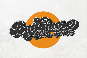 Bailamore - Retro Display Font