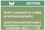 Big Foot font, a Font by weknow (Thumbnail 3 of 8)