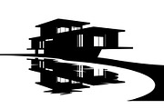 50 Flooded Home Silhouette Bundle, an Illustration by Designs_River (Thumbnail 48 of 51)