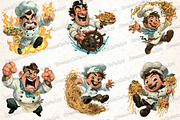 Funny Italian Brainrot Clipart, an Illustration by DreamCafeArt (Thumbnail 3 of 8)