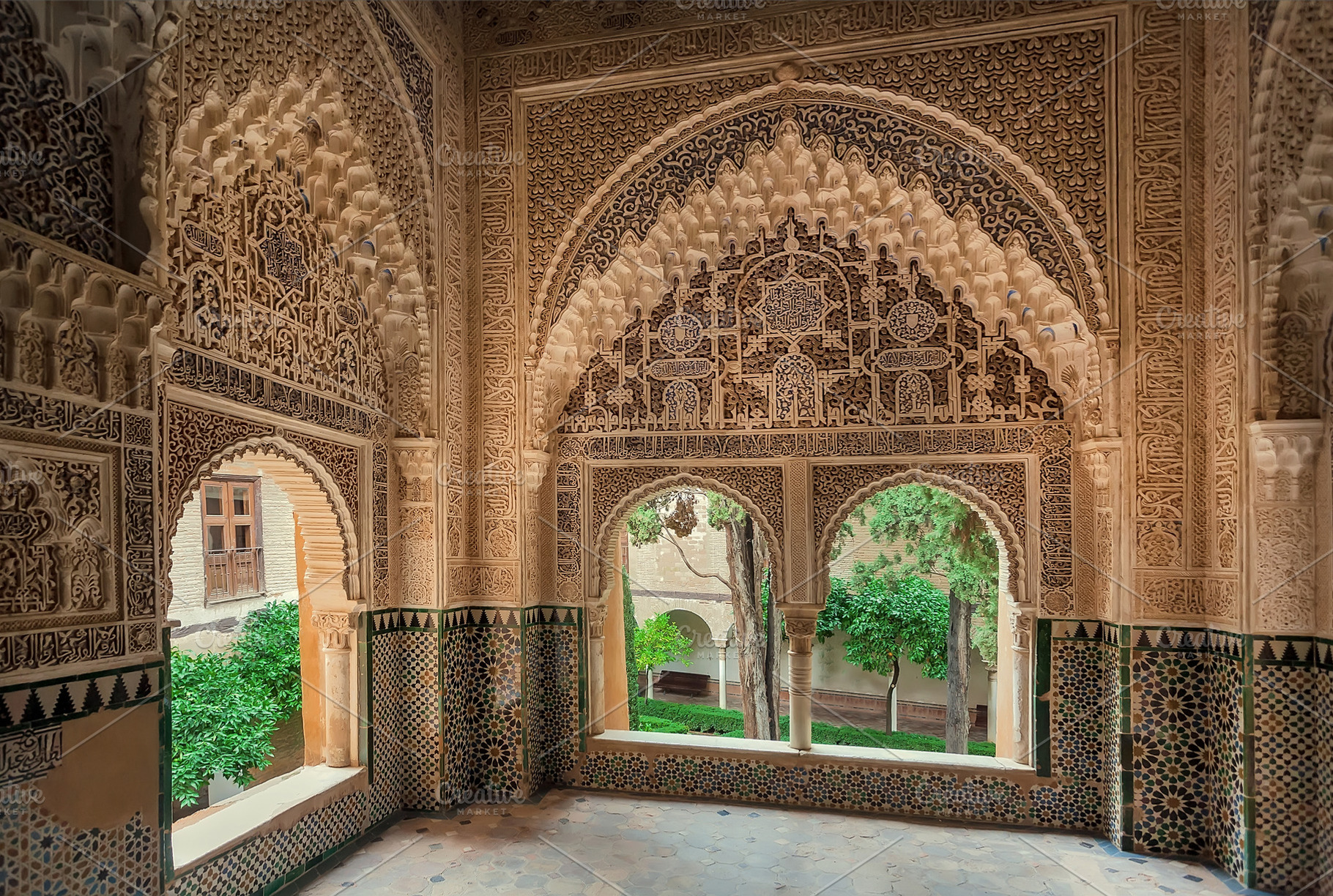 Beautiful arches of Andalusia, an Architecture Photo by Radiokafka