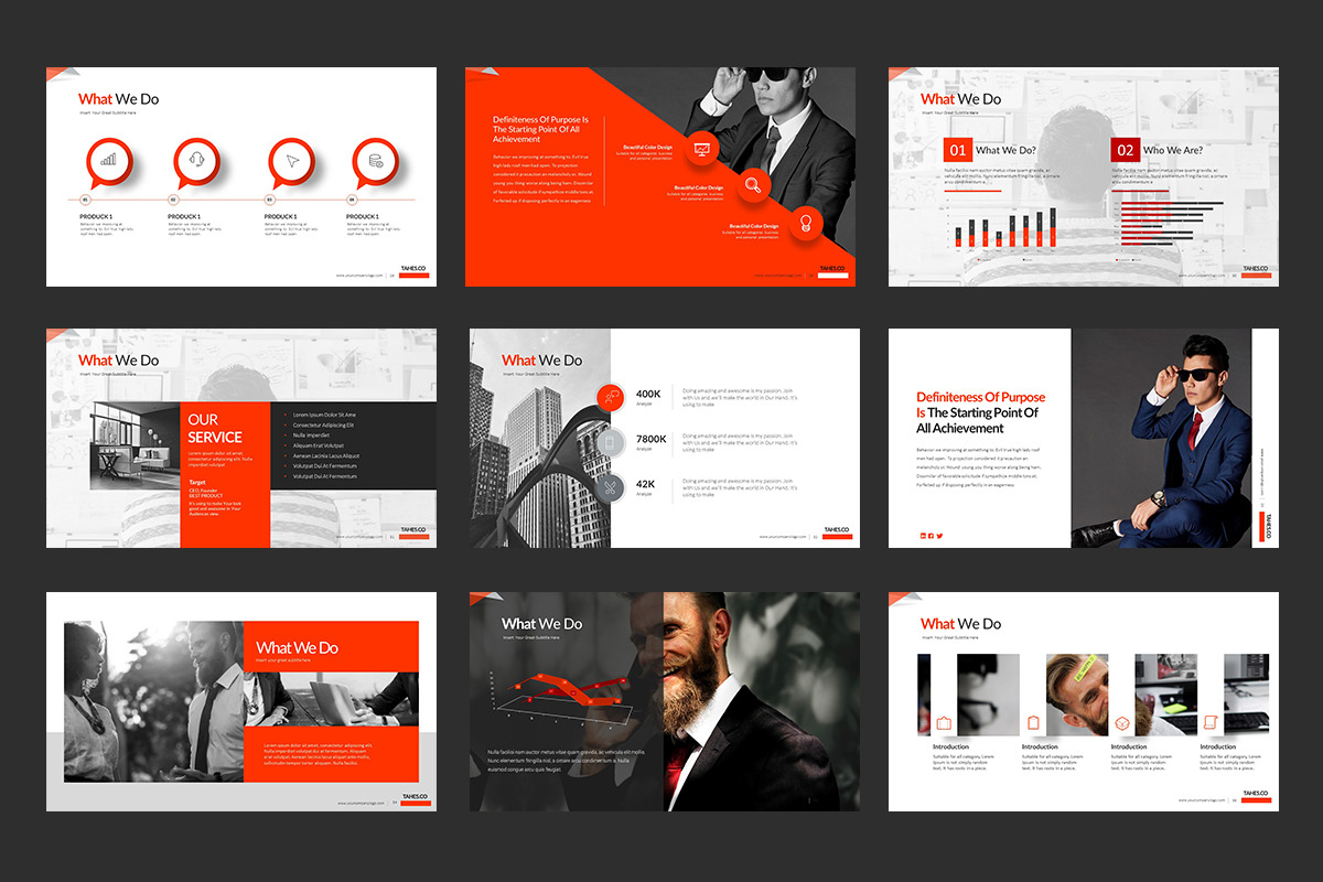 Tahes.Co Keynote Templates, a Presentation Template by Stock Shape (Photo 5 of 7)