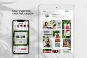 Nature - Instagram Puzzle Feed, a Social Media Template by Plan B (Thumbnail 3 of 6)