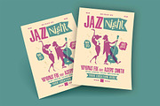 Jazz Night Music Flyer, a Flyer Template by megarez (Thumbnail 2 of 3)
