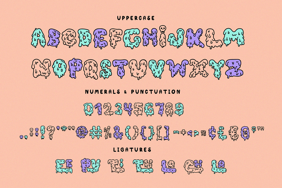 Spooky Vibes Handwritten Font, a Handwritten Font by Kanink Studio (Photo 11 of 14)
