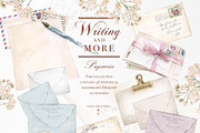 Watercolor Writing elements & more, a Work Illustration by beehouse studio (Thumbnail 4 of 8)