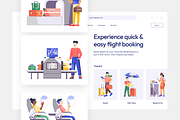 Airline Booking Illustrations, a Person Illustration by Vectors Market (Thumbnail 4 of 8)