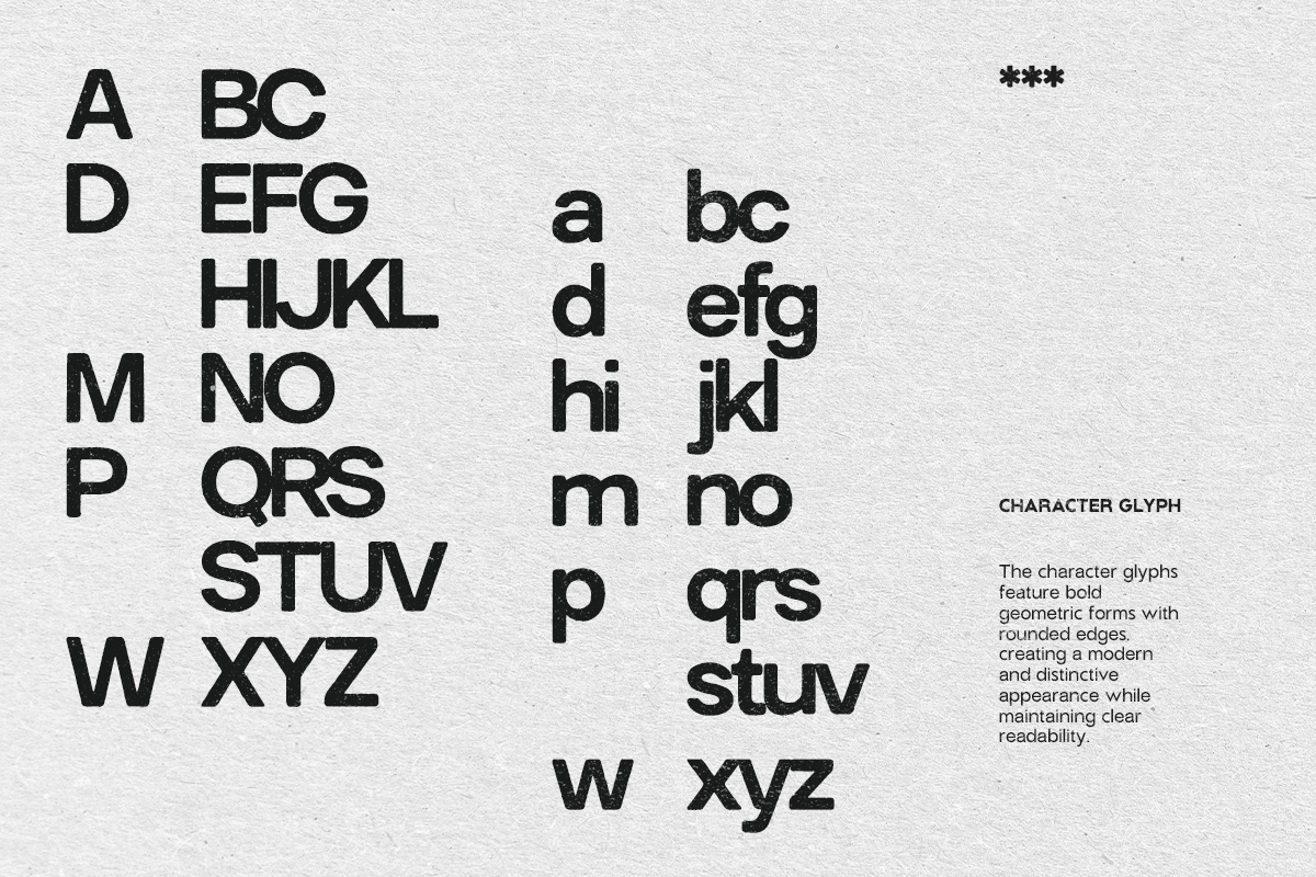 GC Godthem - Display Grunge Sans, a Sans Serif Font by Glyphonic (Photo 2 of 15)