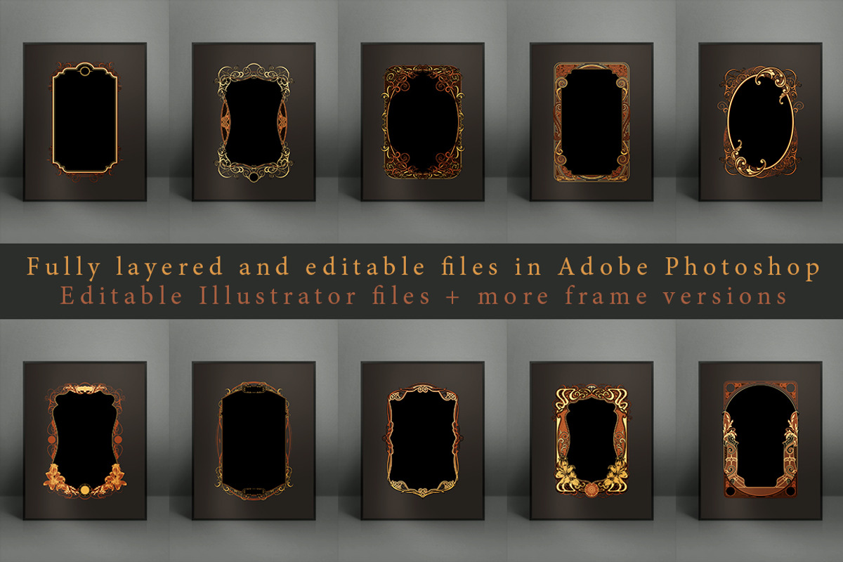 10 Frames Vol.1 - Vintage Ornament preview 4