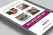 Fashion E-mail Newsletter 01 (PSD), an Email Template by Carlos Fernando (Thumbnail 2 of 4)