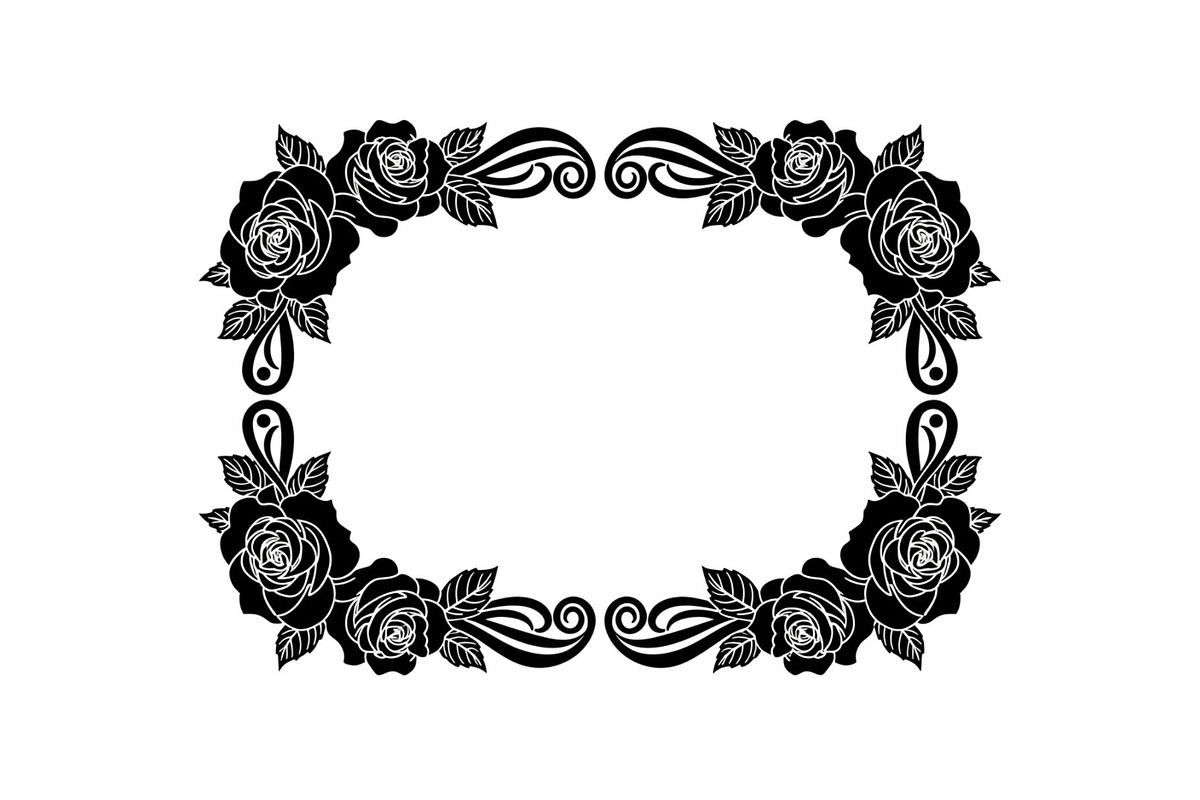 Floral Decorative Frame Vector Bundl, an Illustration by musafir_fashion (Photo 37 of 51)