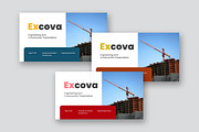 Excova Engineering Construction PPT, a Presentation Template by kerismaker (Thumbnail 2 of 10)