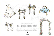 Wedding Bride Luxury PNG Clipart, an Object Graphic by KaramfilaS (Thumbnail 5 of 11)