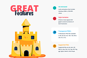 Animated Tropical Icon Set, a Duotone Icon by Prosymbols (Thumbnail 2 of 14)