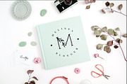 UNIQUE FLORAL LETTER AND LOGO KIT, a Branding & Logo Template by IsikChic (Thumbnail 4 of 9)