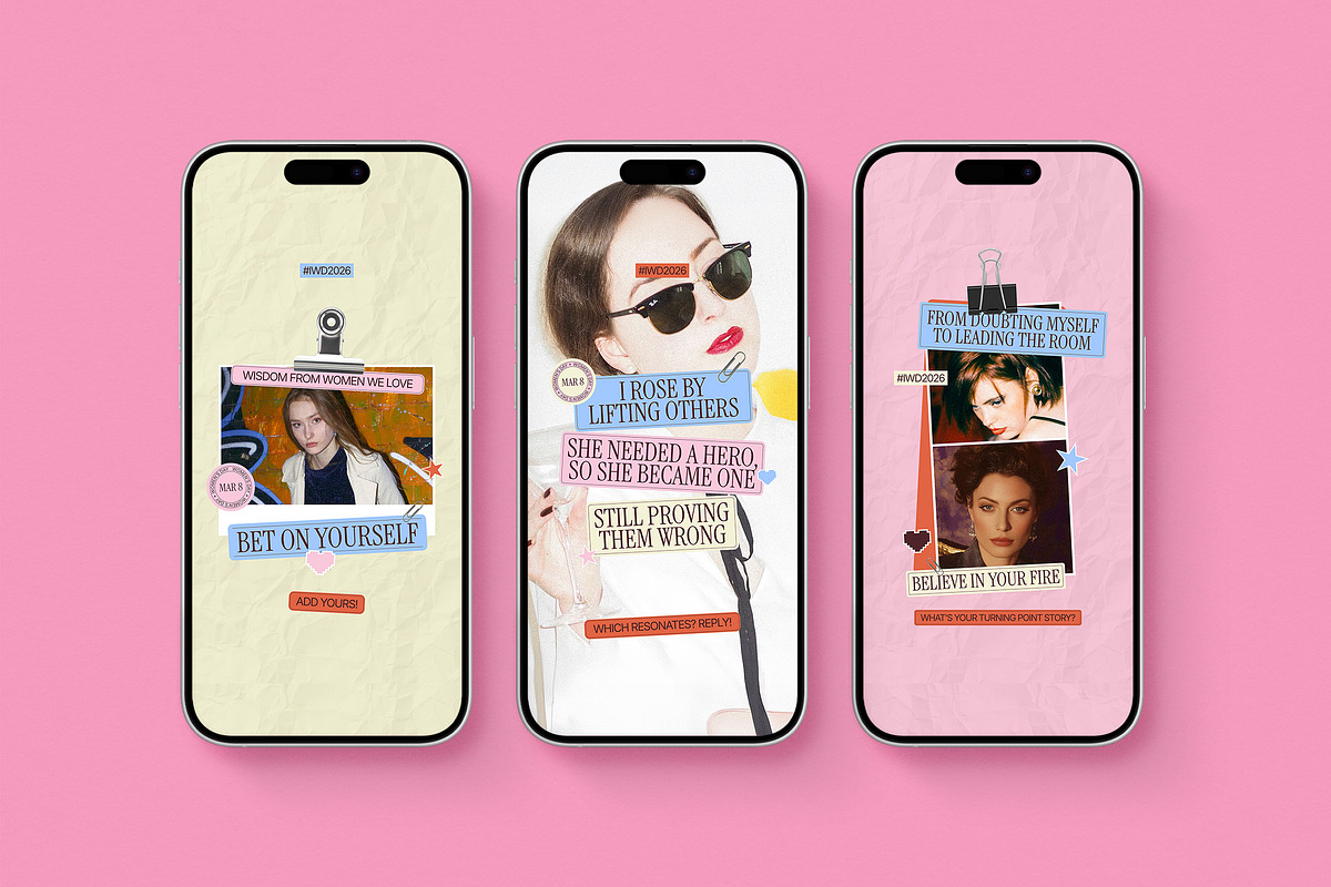 Women's Day Instagram Canva Template, a Social Media Template by Supanium Studio (Photo 3 of 5)