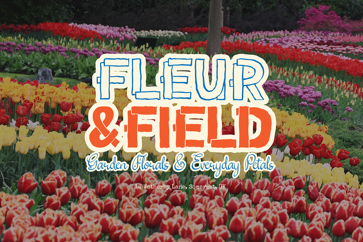 Petal Types | Fun Hand Drawn Font, a Handwritten Font by gracetype_studio (Photo 6 of 12)