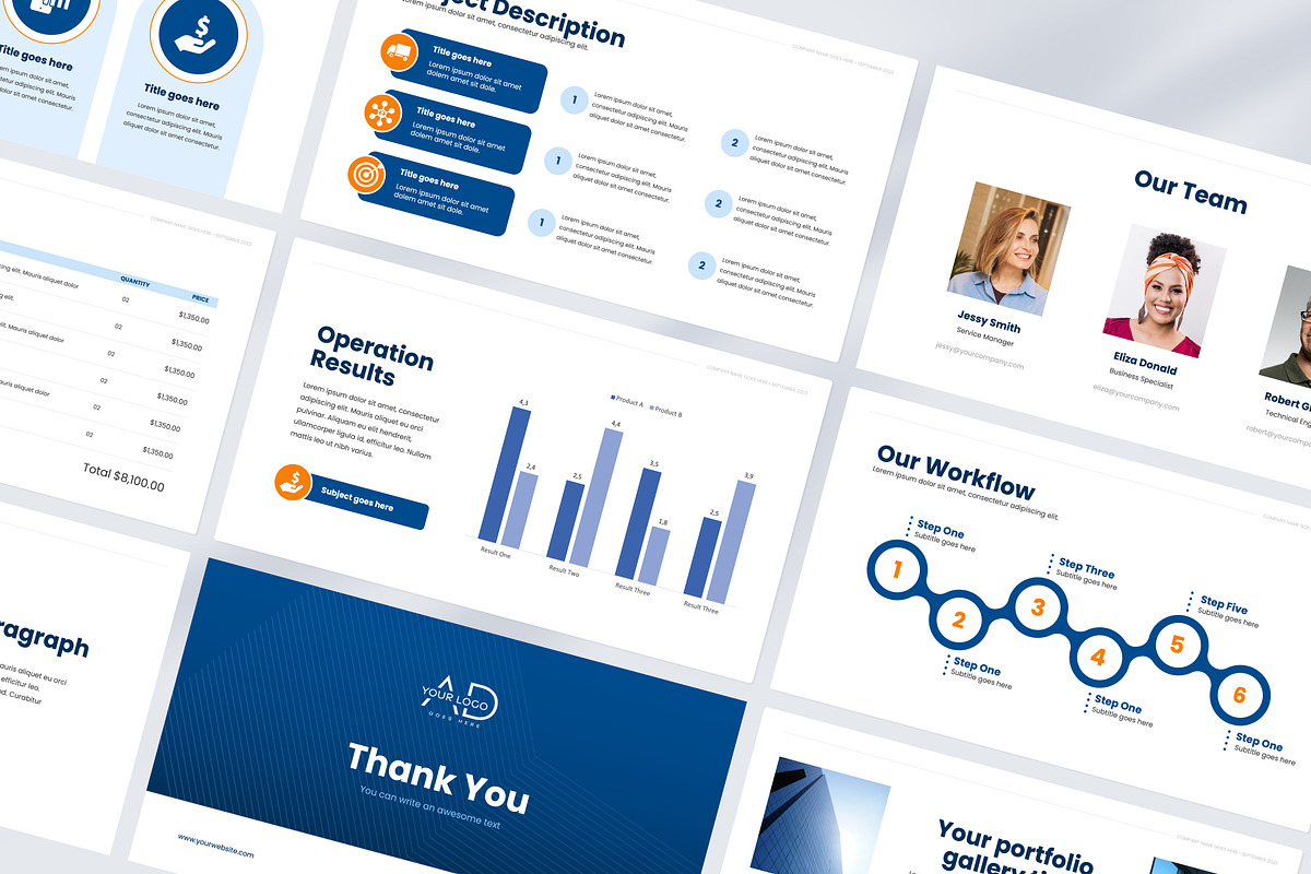 Presentation Powerpoint Templates, a Presentation Template by Modo Design Studio (Photo 9 of 10)