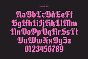 Deviella - Modern Gothic Font, a Blackletter Font by creativemedialab (Thumbnail 10 of 10)