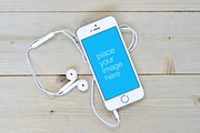 iPhone6 Mockup Template #3, an iPhone Mockup by Made by Mancie (Thumbnail 1 of 3)