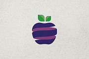 Modern Apple Fruit Logo, a Branding & Logo Template by Luxury Logos (Thumbnail 4 of 4)