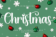 Christmas Font, a Script Font by Akrinity Digital (Thumbnail 1 of 6)