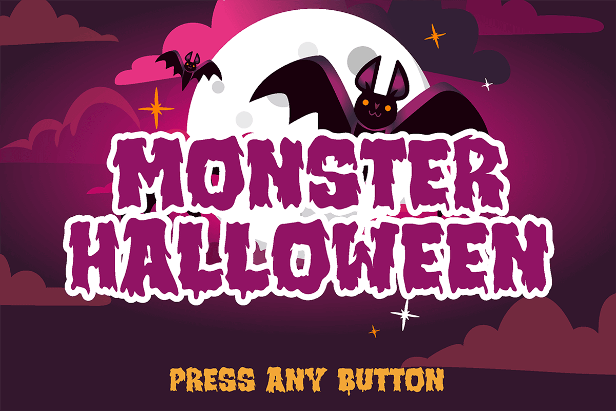 Monstarize - Gaming Font, a Font by tokokoo (Photo 6 of 12)
