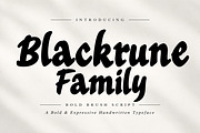 Blackrune Family, a Script Font by Wow Magic (Thumbnail 1 of 4)