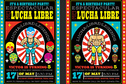 Lucha Libre Collection, a Flyer Template by Moloko88 (Thumbnail 3 of 5)