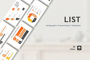List Infographic Keynote, a Presentation Template by Antstheme (Thumbnail 1 of 3)