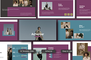 Achernar Powerpoint Template