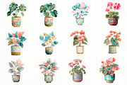 Spring Houseplants Clipart, an Illustration by Designworld (Thumbnail 2 of 5)