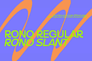 Rono - a Unique Modern Sans Serif, a Sans Serif Font by ethylene.creative (Thumbnail 8 of 9)